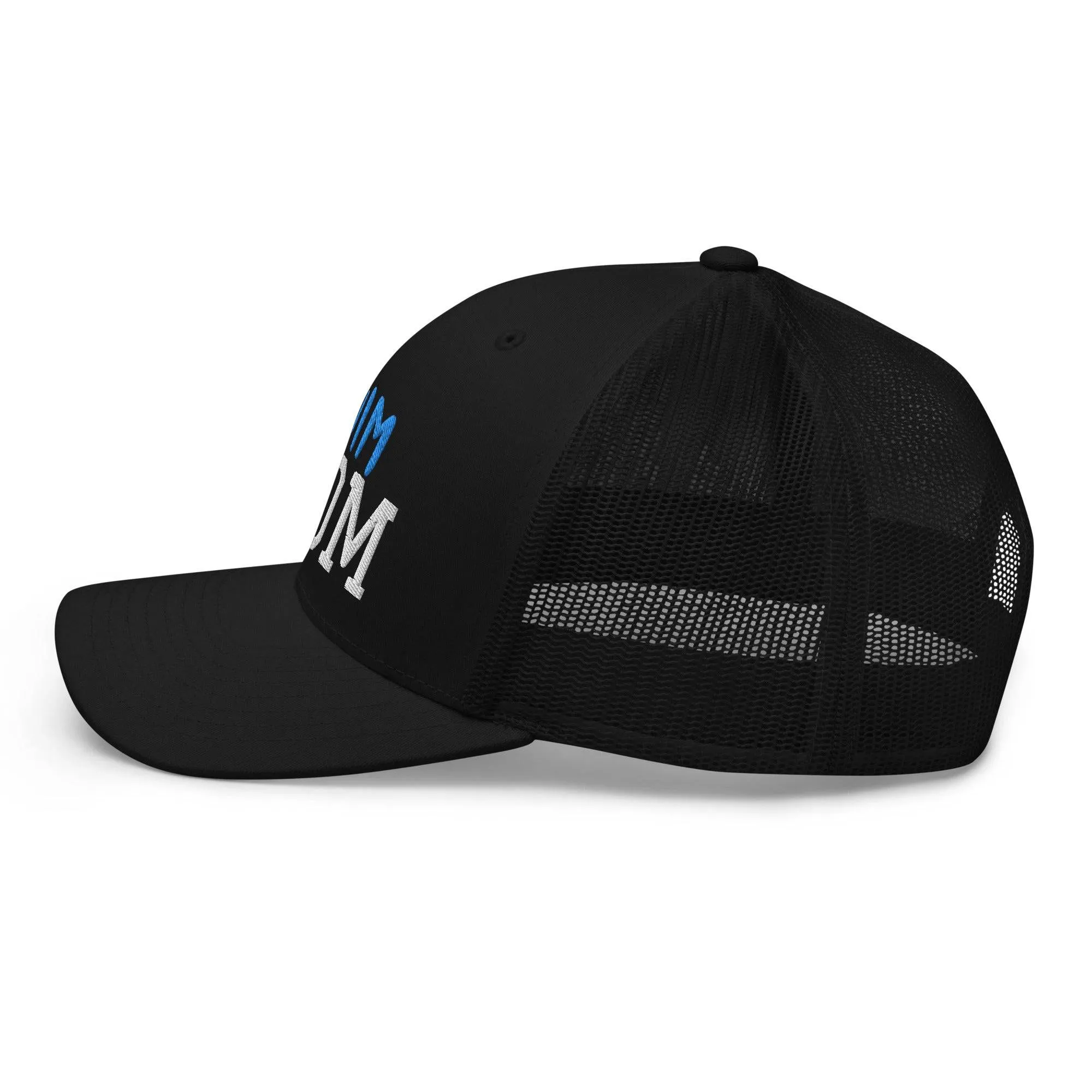 Swim Mom Retro Trucker Cap