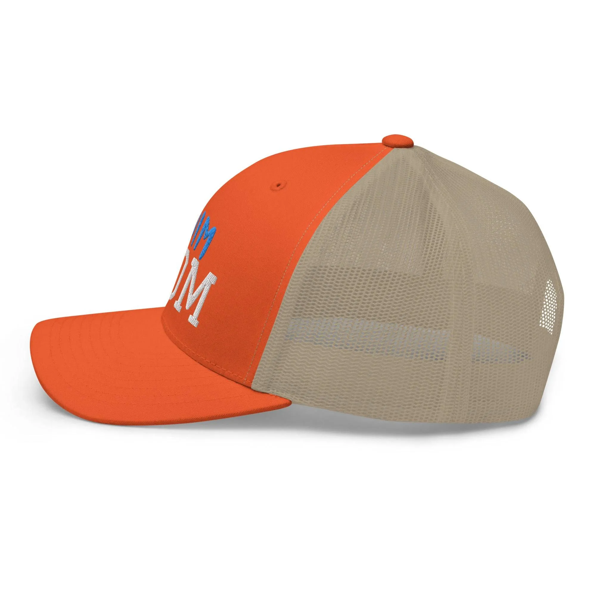 Swim Mom Retro Trucker Cap