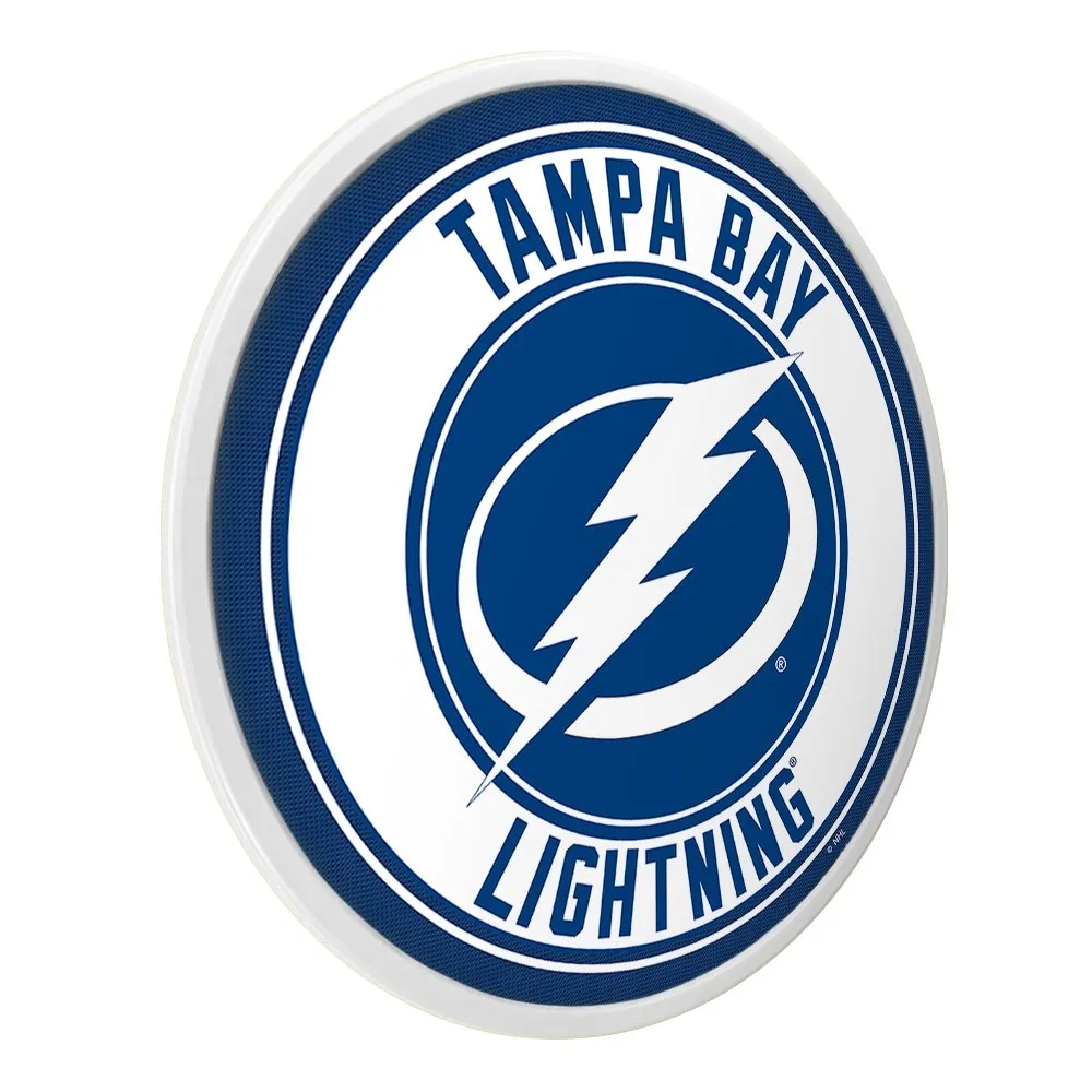 Tampa Bay Lightning: Modern Disc Wall Sign