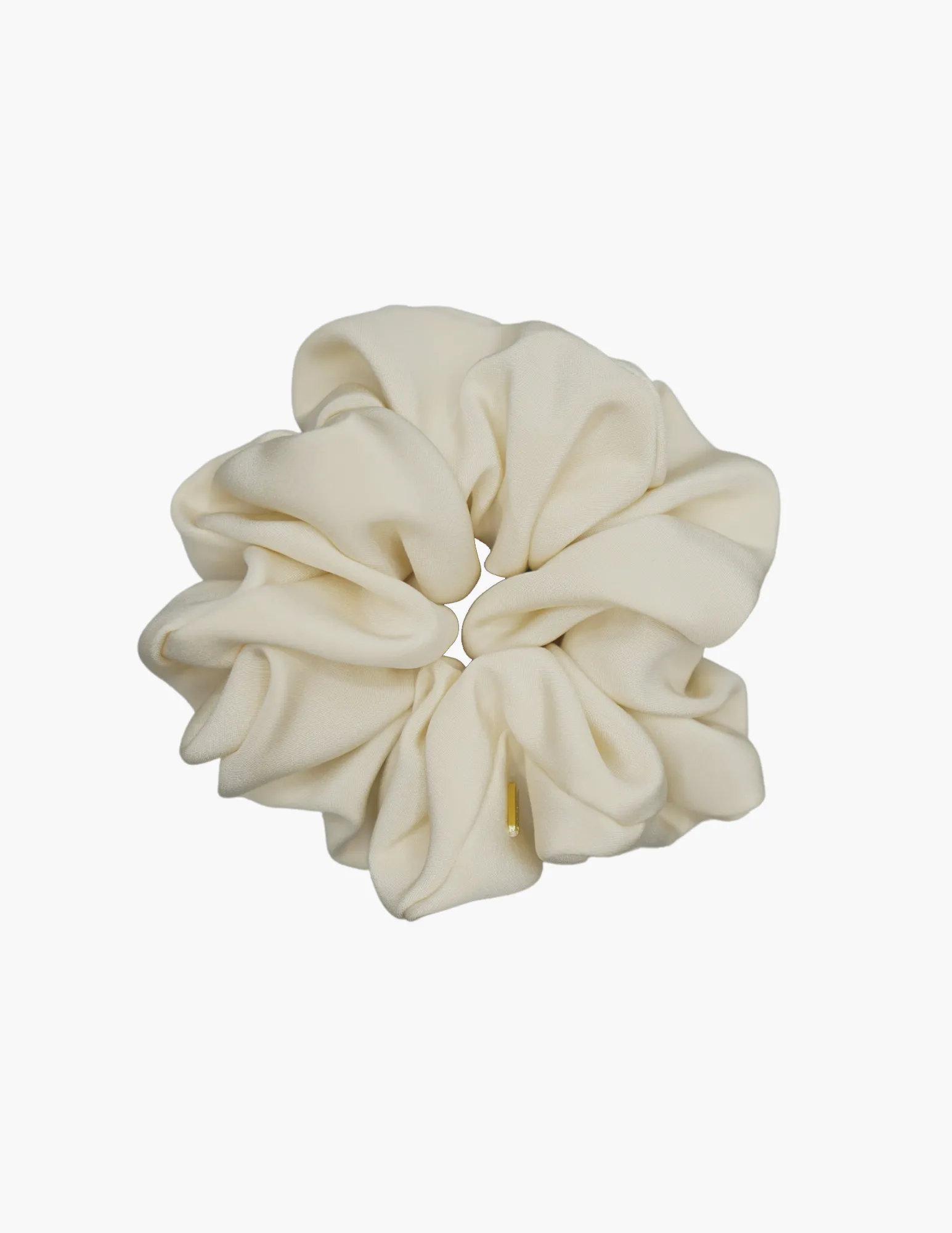 THE ALICE SCRUNCHIE LARGE - PORCELAIN