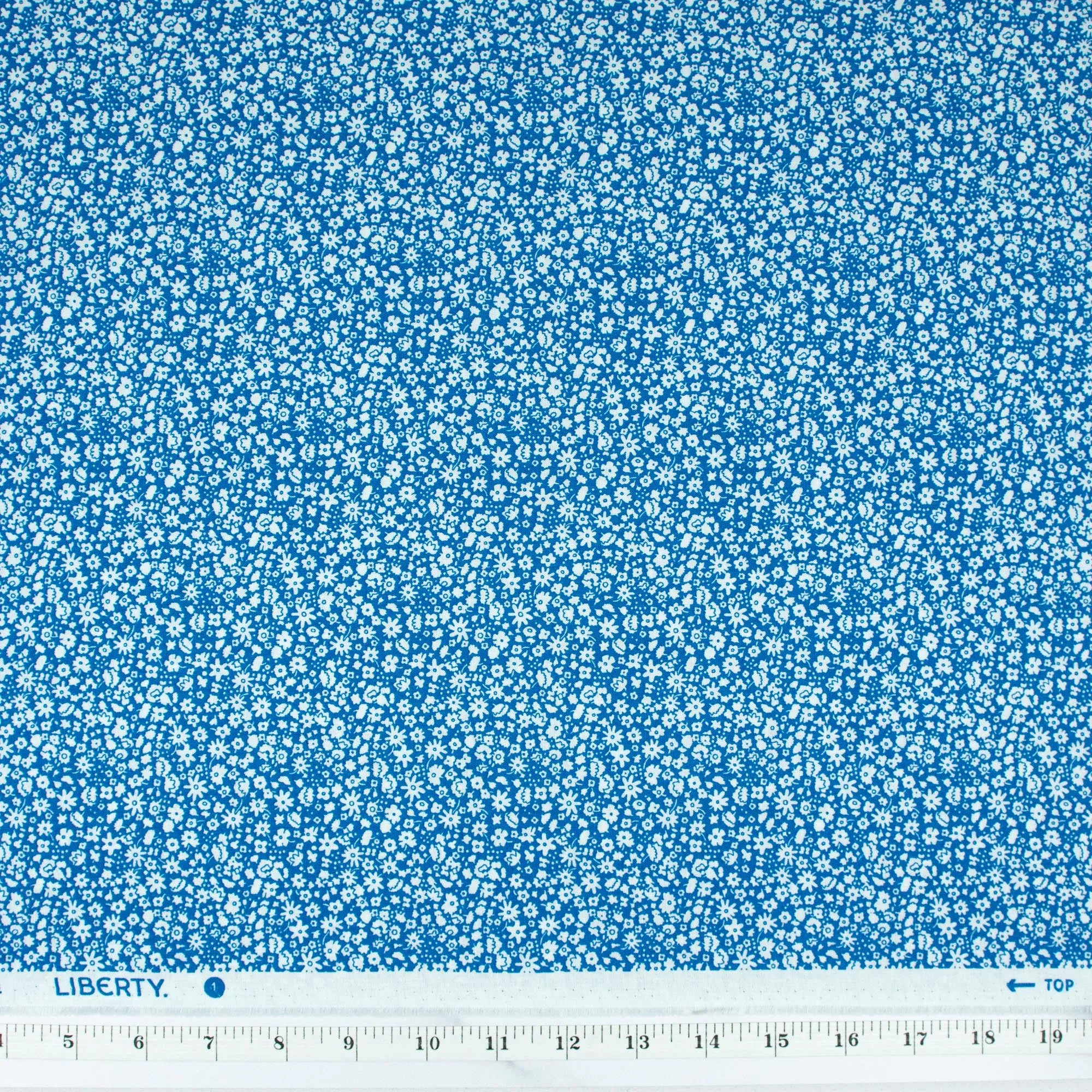 The Carnaby Collection by Liberty Fabrics - Retro Indigo Bloomsbury Silhouette A