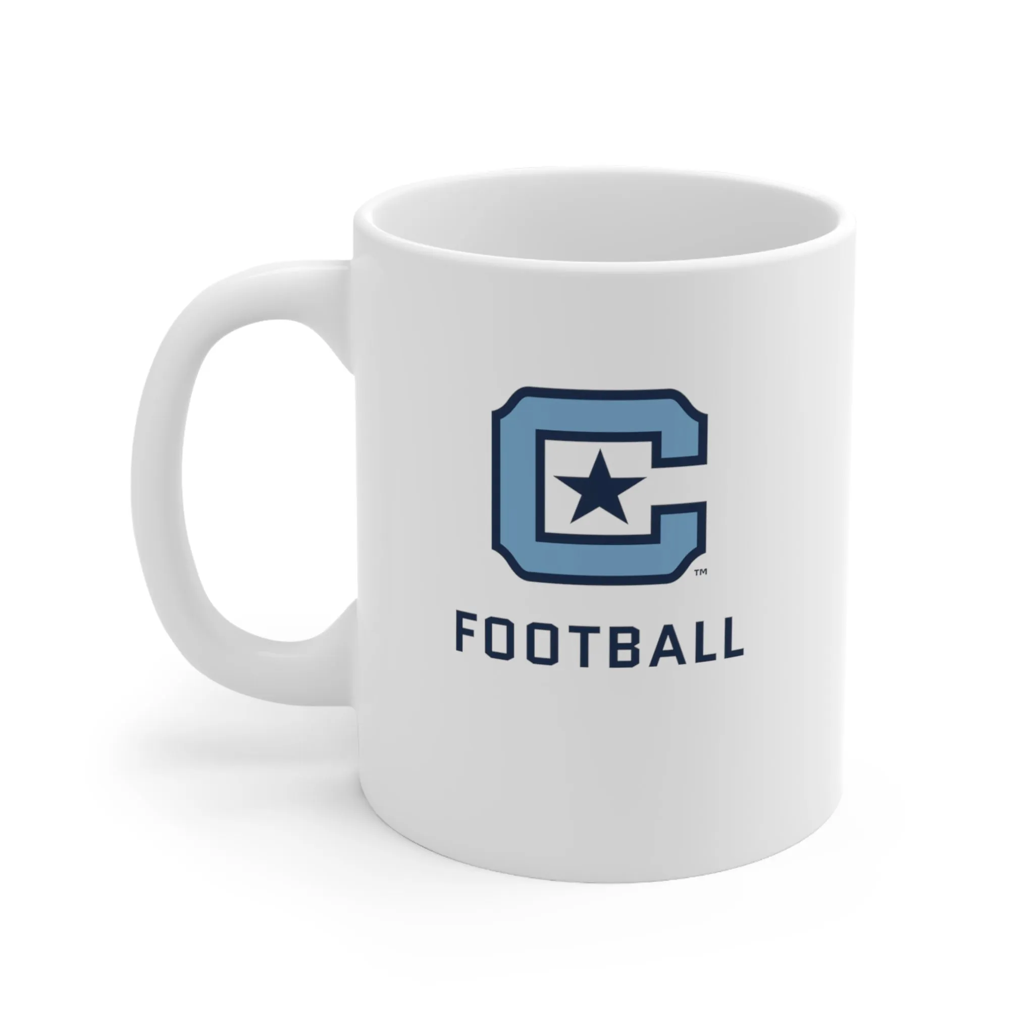 The Citadel Block C Logo, Sports Football, Ceramic Mug 11oz