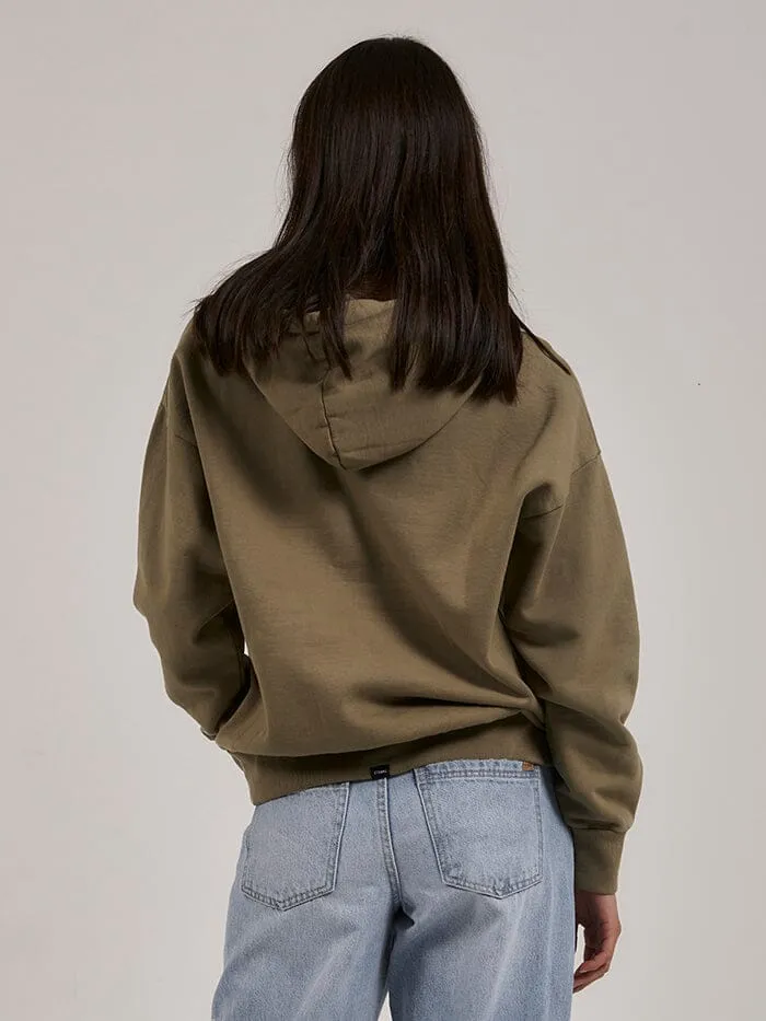 THRILLS HIGH STANDARDS FLEECE HOOD ALOE