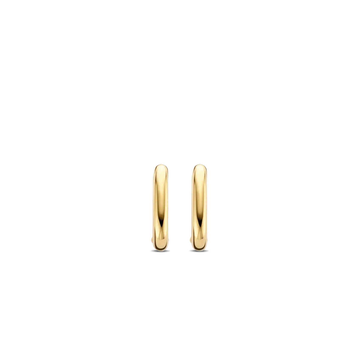 Ti Sento Milano Gold Oval Hoops