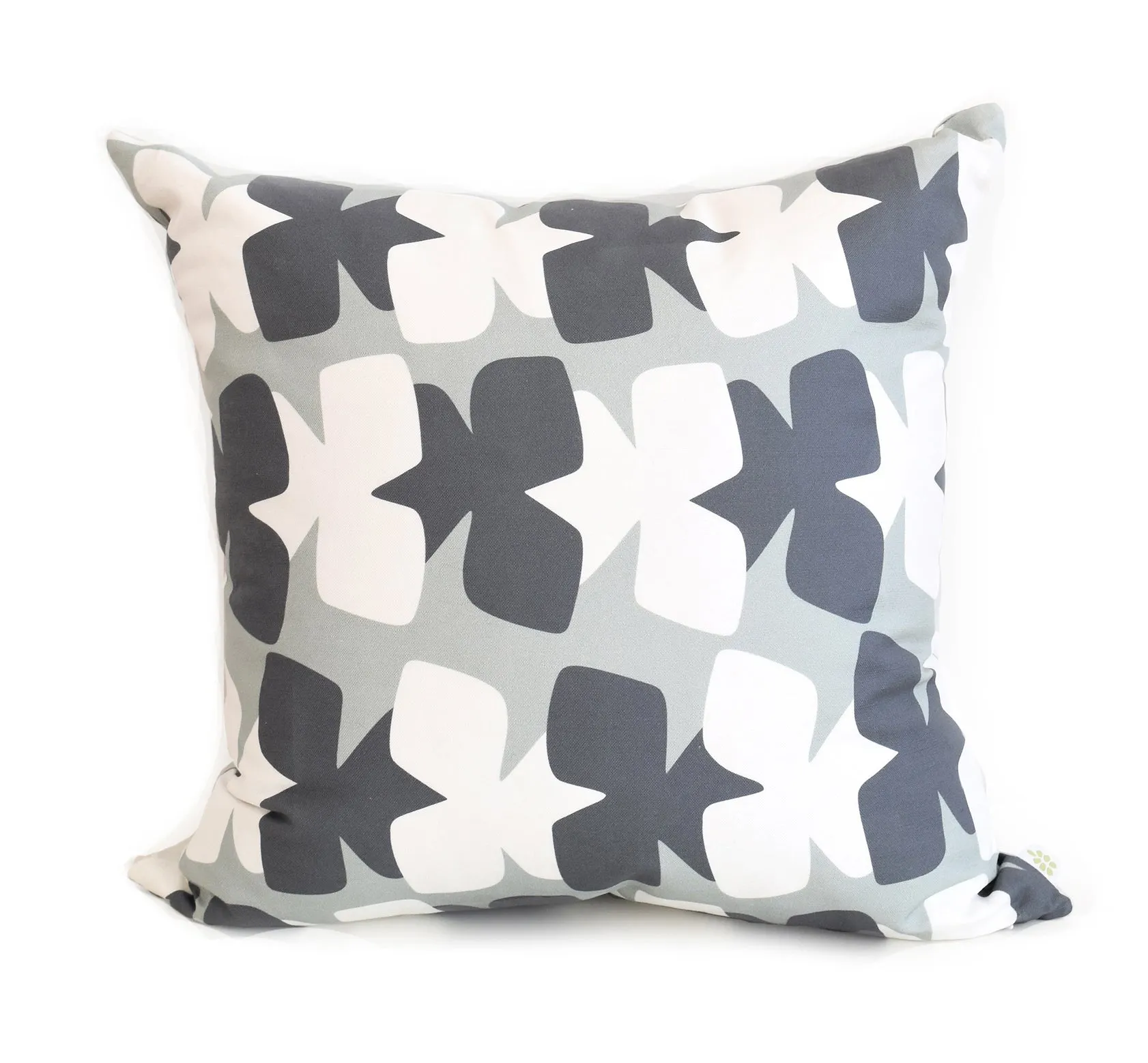 Tilt Linen Cotton Pillow (18x18) – Fog