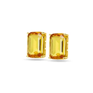 Topaz Stud Earrings