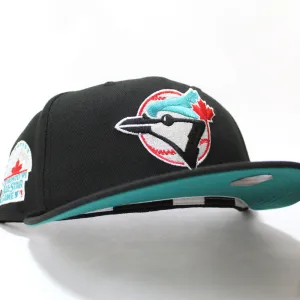 Toronto Blue Jays 1991 All Star Game New Era 59Fifty Fitted Hat (Black Teal Under Brim)
