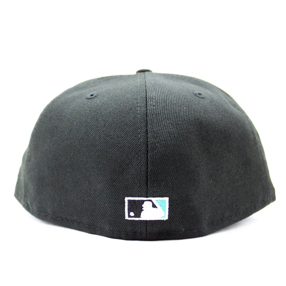 Toronto Blue Jays 1991 All Star Game New Era 59Fifty Fitted Hat (Black Teal Under Brim)