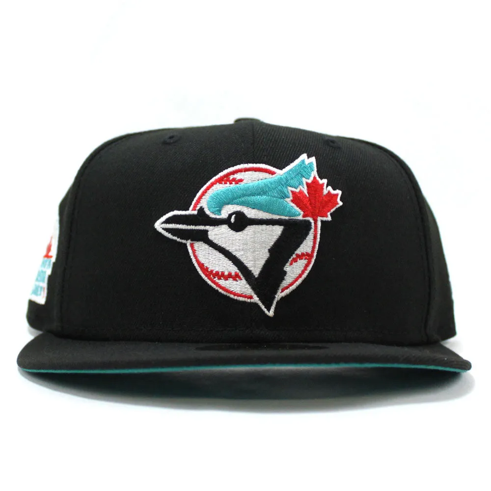 Toronto Blue Jays 1991 All Star Game New Era 59Fifty Fitted Hat (Black Teal Under Brim)