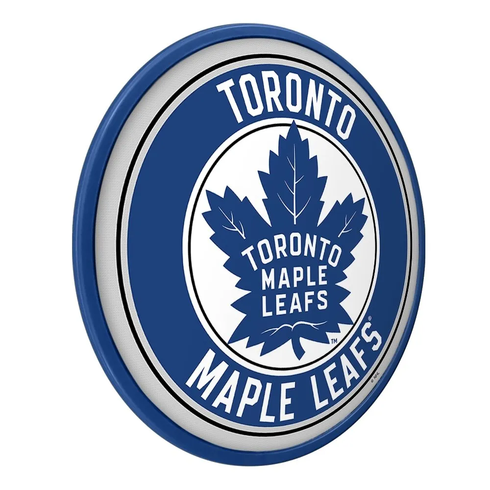 Toronto Maple Leaf: Modern Disc Wall Sign