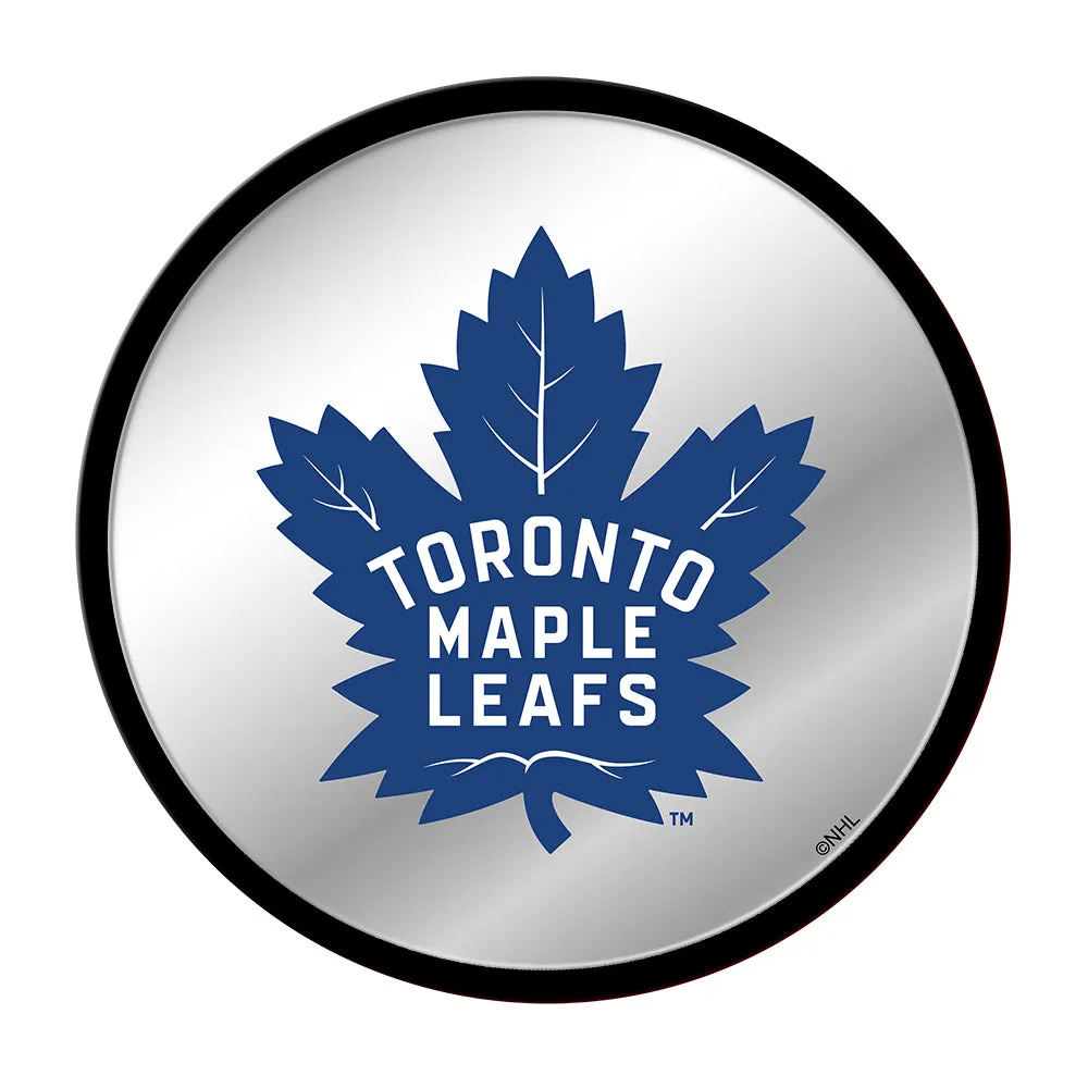 Toronto Maple Leafs: Modern Disc Mirrored Wall Sign