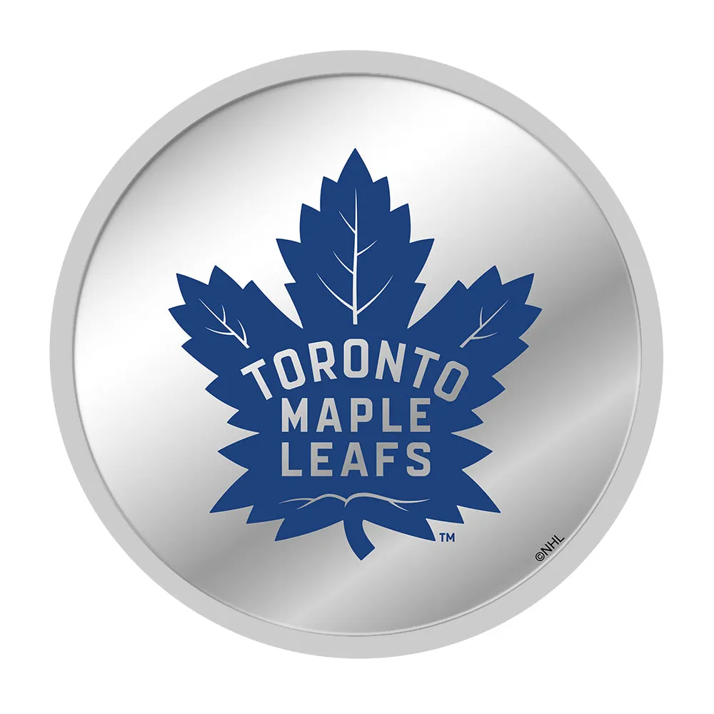 Toronto Maple Leafs: Modern Disc Mirrored Wall Sign
