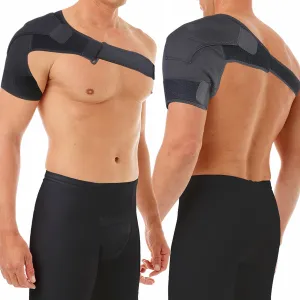 Unisex Adjustable Pain Relief Magnetic Shoulder Brace Support Brace For Torn Rotator Cuff, Tendonitis, Dislocation, AC Joint, Bursitis, Labrum Tear, Pain, Fits Right Or Left Shoulder