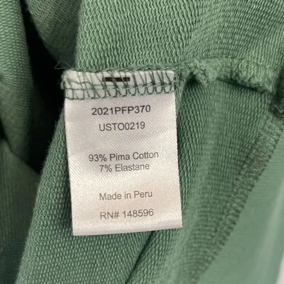 Universal Standard Classic Terry Bree Sweatshirt Dress Deep Aquamarine XS L 12