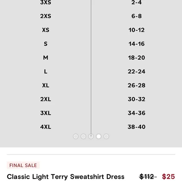 Universal Standard Classic Terry Bree Sweatshirt Dress Deep Aquamarine XS L 12
