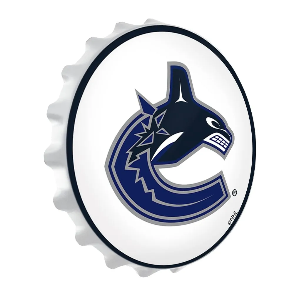 Vancouver Canucks: Bottle Cap Wall Light