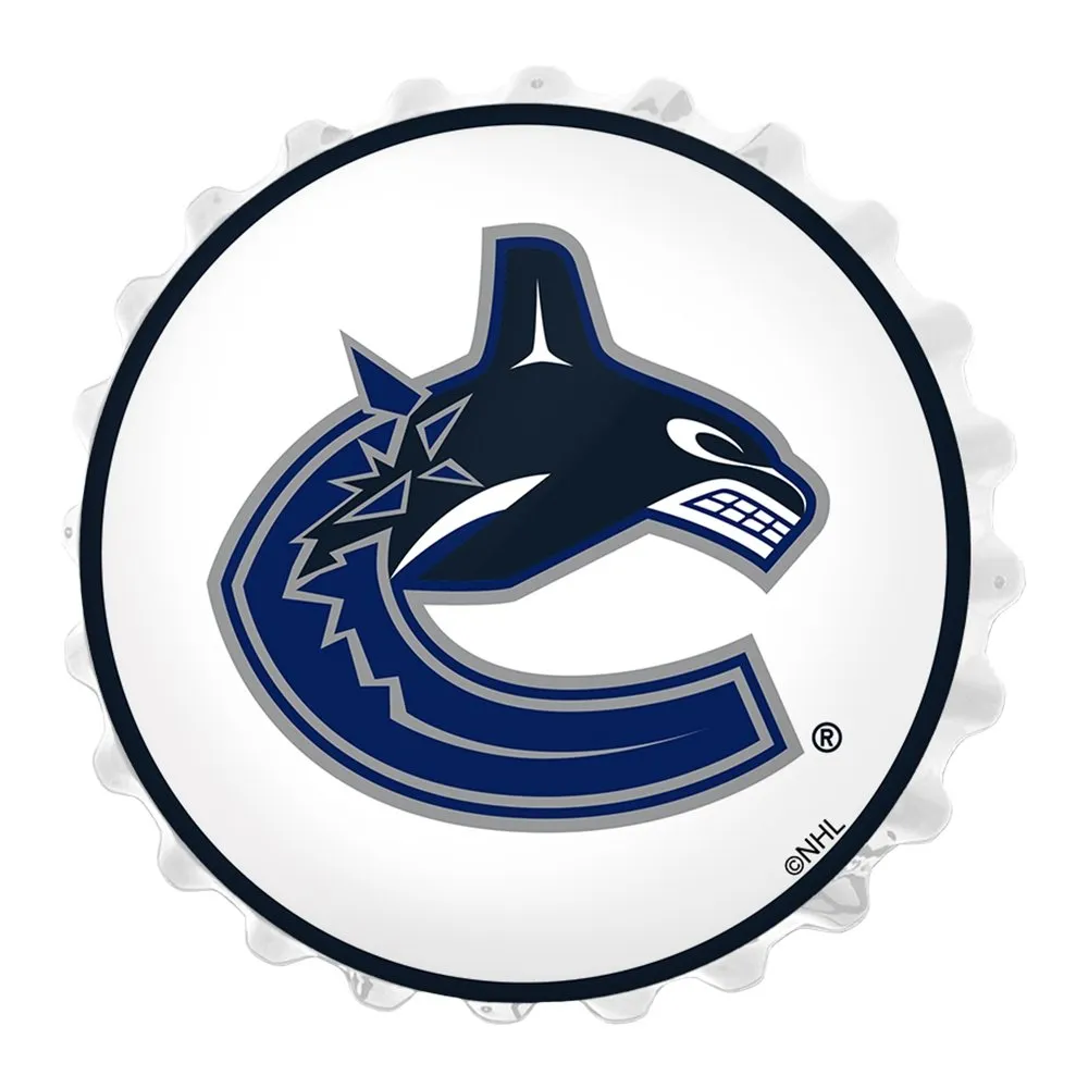 Vancouver Canucks: Bottle Cap Wall Light