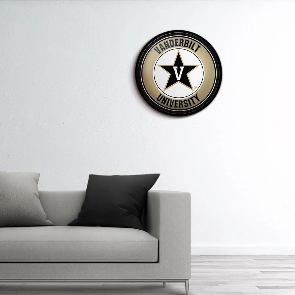 Vanderbilt Commodores: Modern Disc Wall Sign