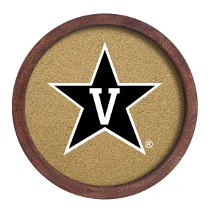 Vanderbilt Commodores: "Faux" Barrel Framed Cork Board