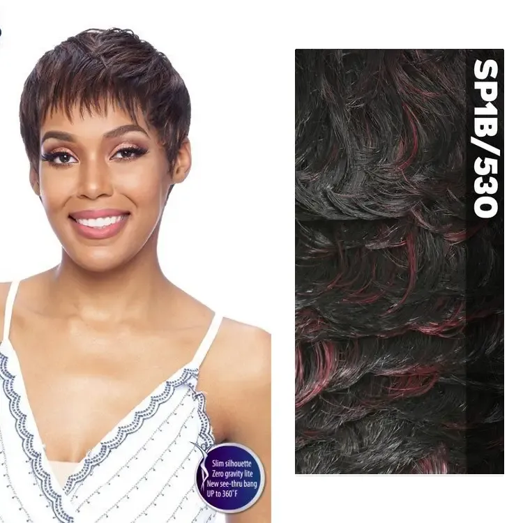 VANESSA SYNTHETIC HAIR SLIM LITE FASHION WIG - SLB THREE