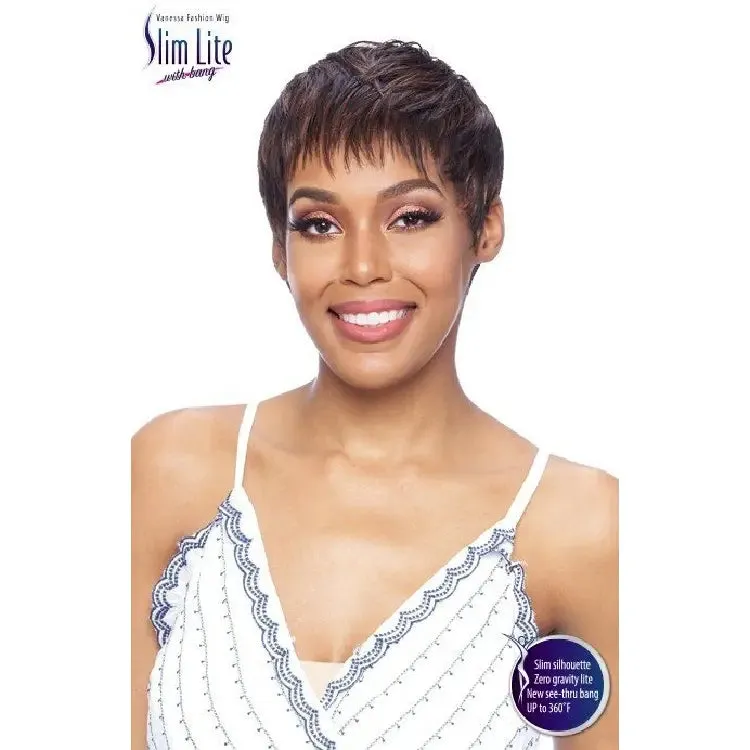 VANESSA SYNTHETIC HAIR SLIM LITE FASHION WIG - SLB THREE