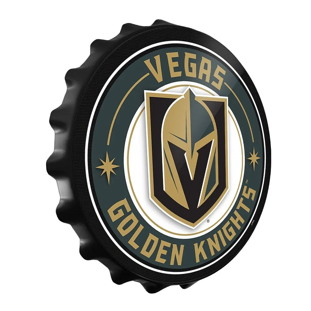 Vegas Golden Knights: Bottle Cap Wall Sign