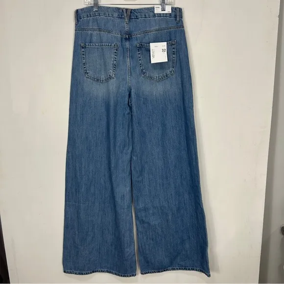 VERVET BY FLYING MONKEY NWT Olivia Flare Wide Leg Jeans G2