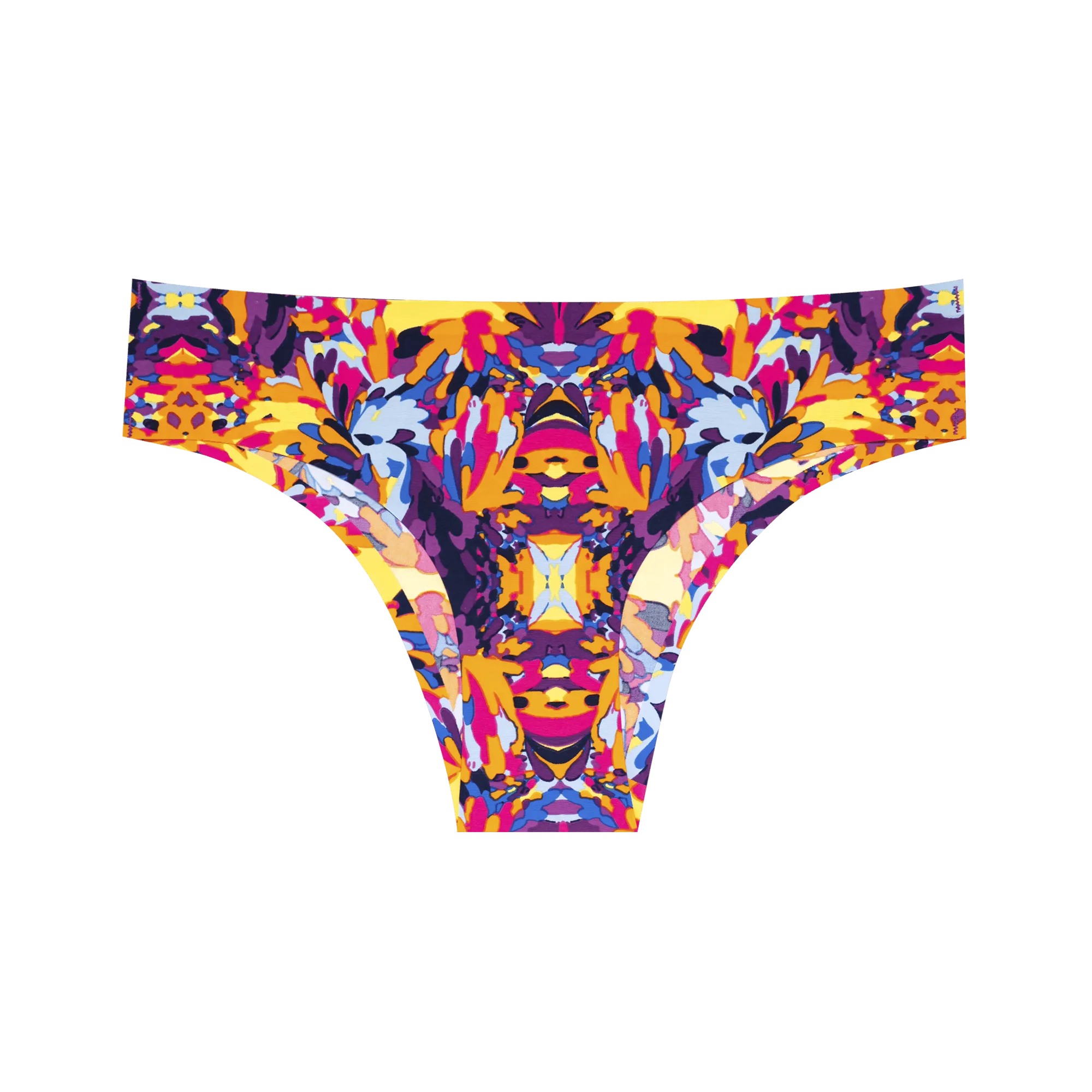 Vibrant Vibes Bundle - Ladies Seamless Brazilian Briefs 12 Pack Bundle
