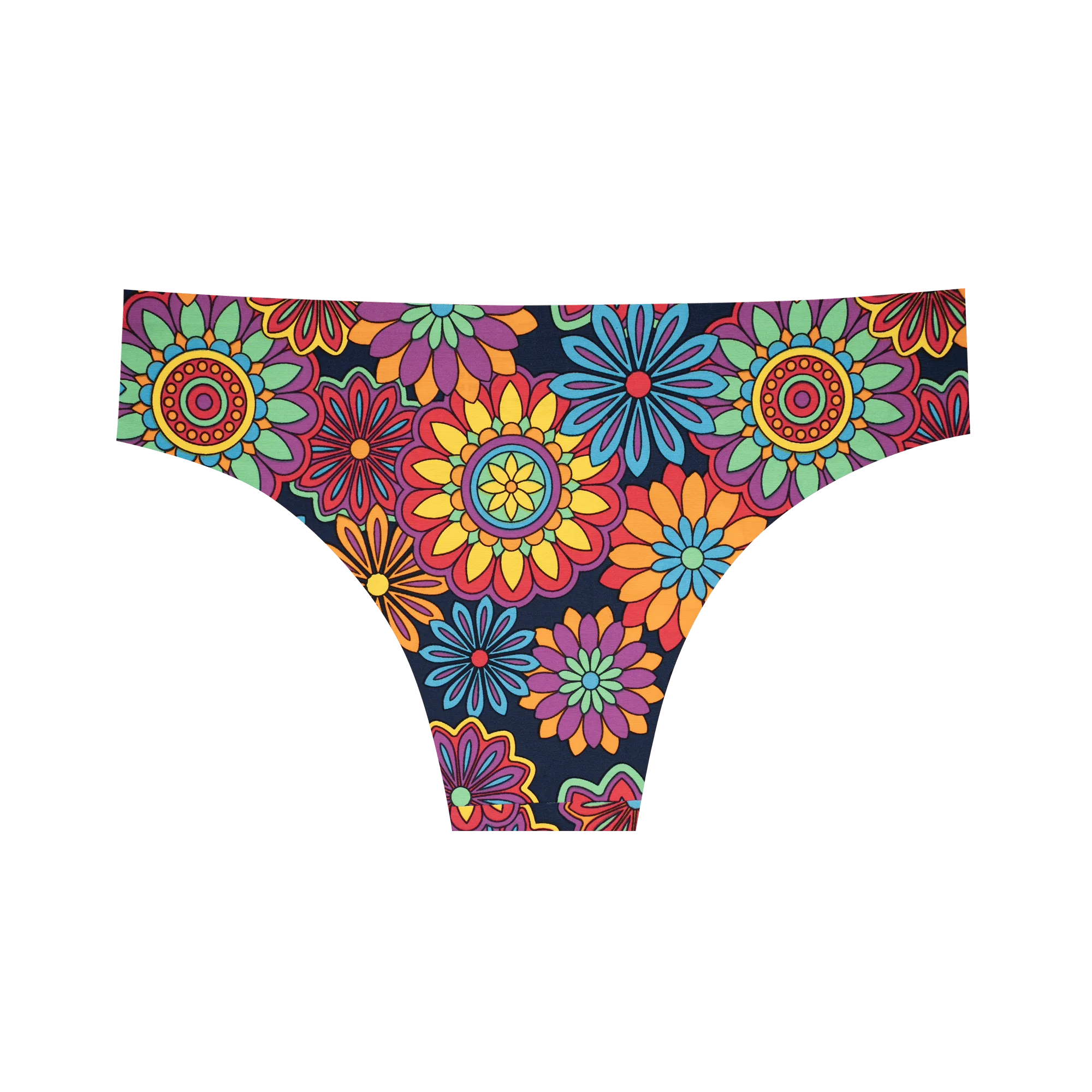 Vibrant Vibes Bundle - Ladies Seamless Brazilian Briefs 12 Pack Bundle