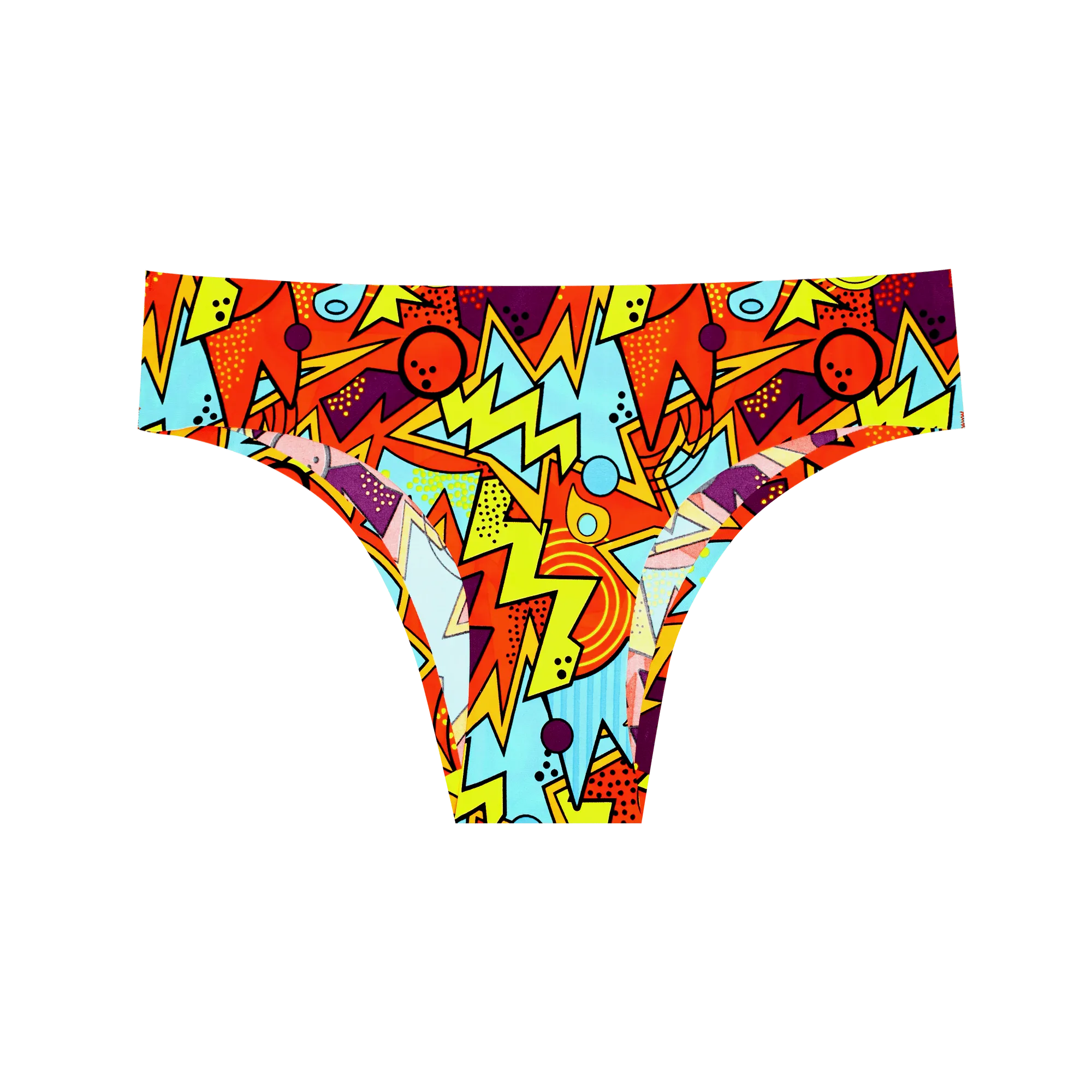 Vibrant Vibes Bundle - Ladies Seamless Brazilian Briefs 12 Pack Bundle