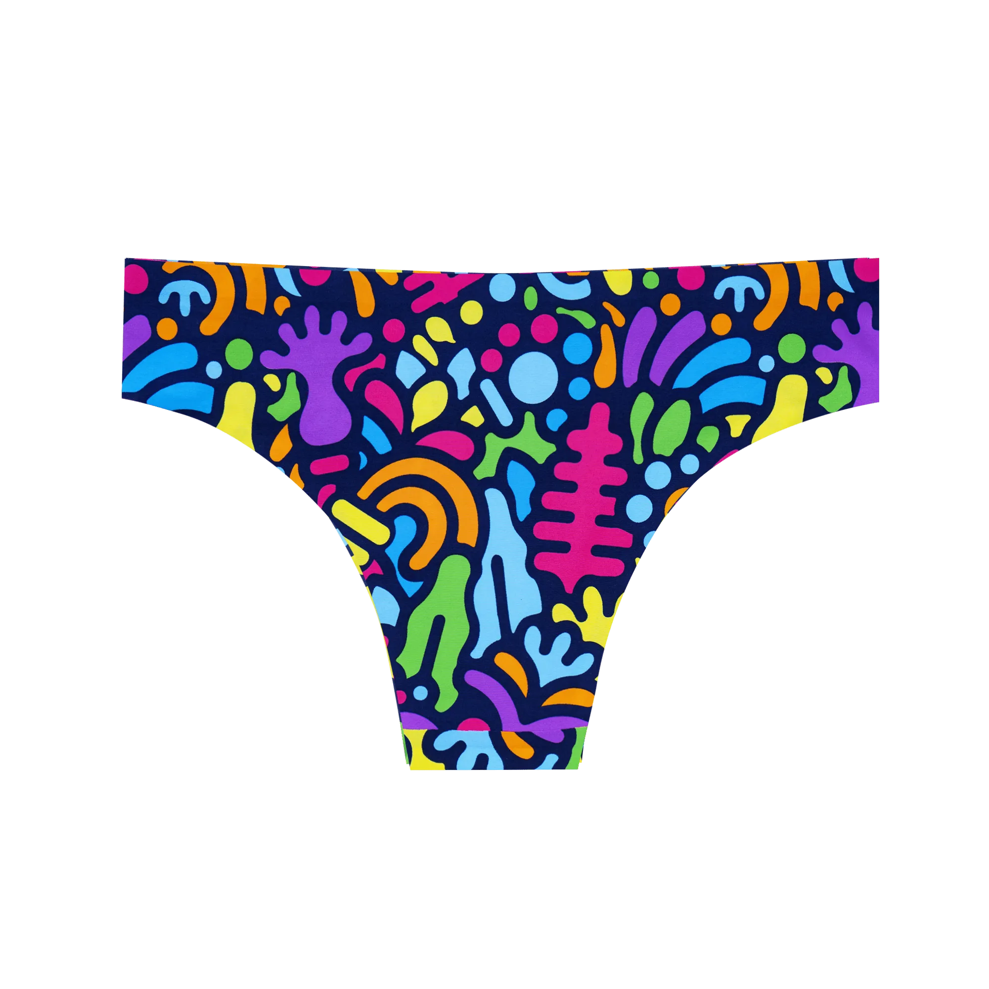 Vibrant Vibes Bundle - Ladies Seamless Brazilian Briefs 12 Pack Bundle