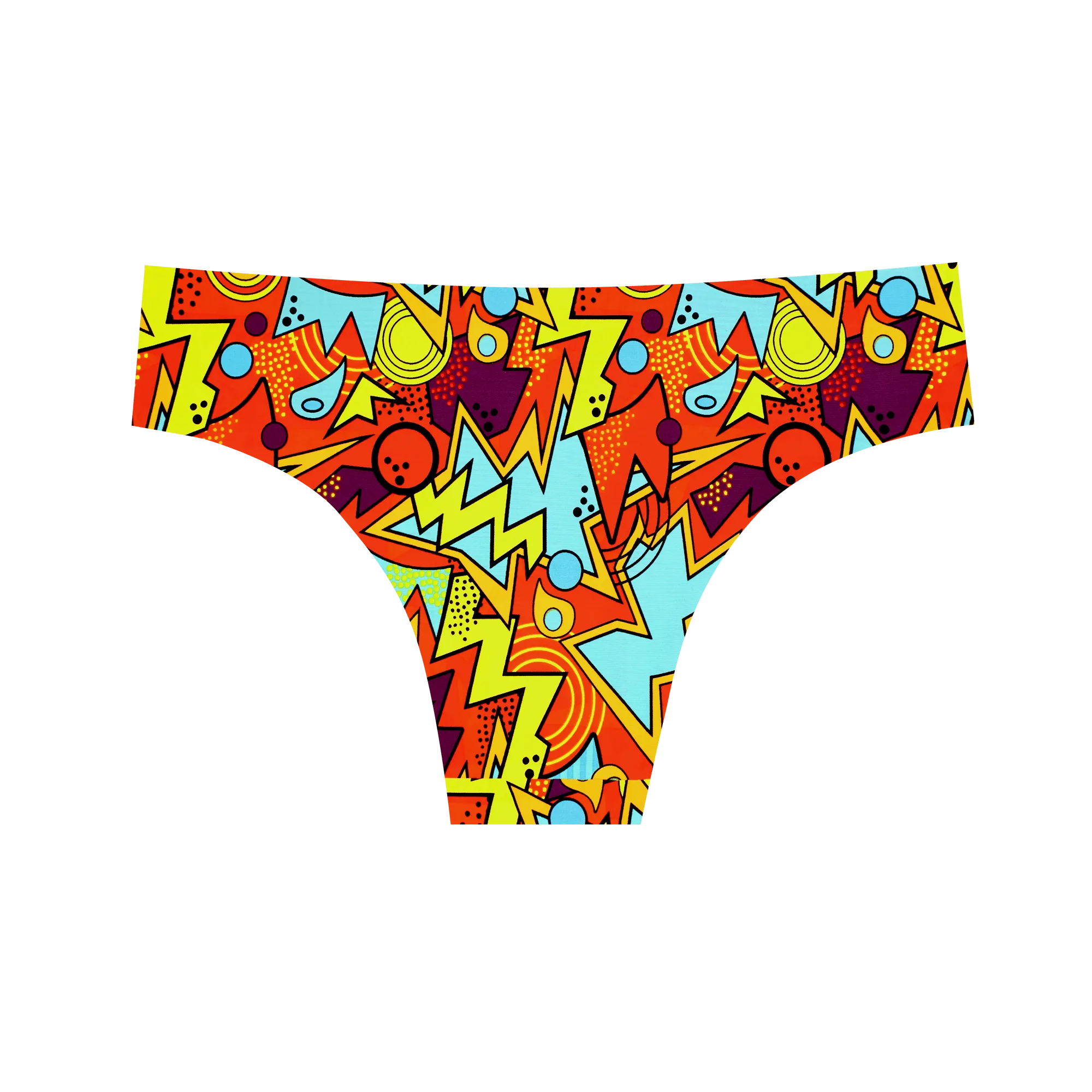 Vibrant Vibes Bundle - Ladies Seamless Brazilian Briefs 12 Pack Bundle