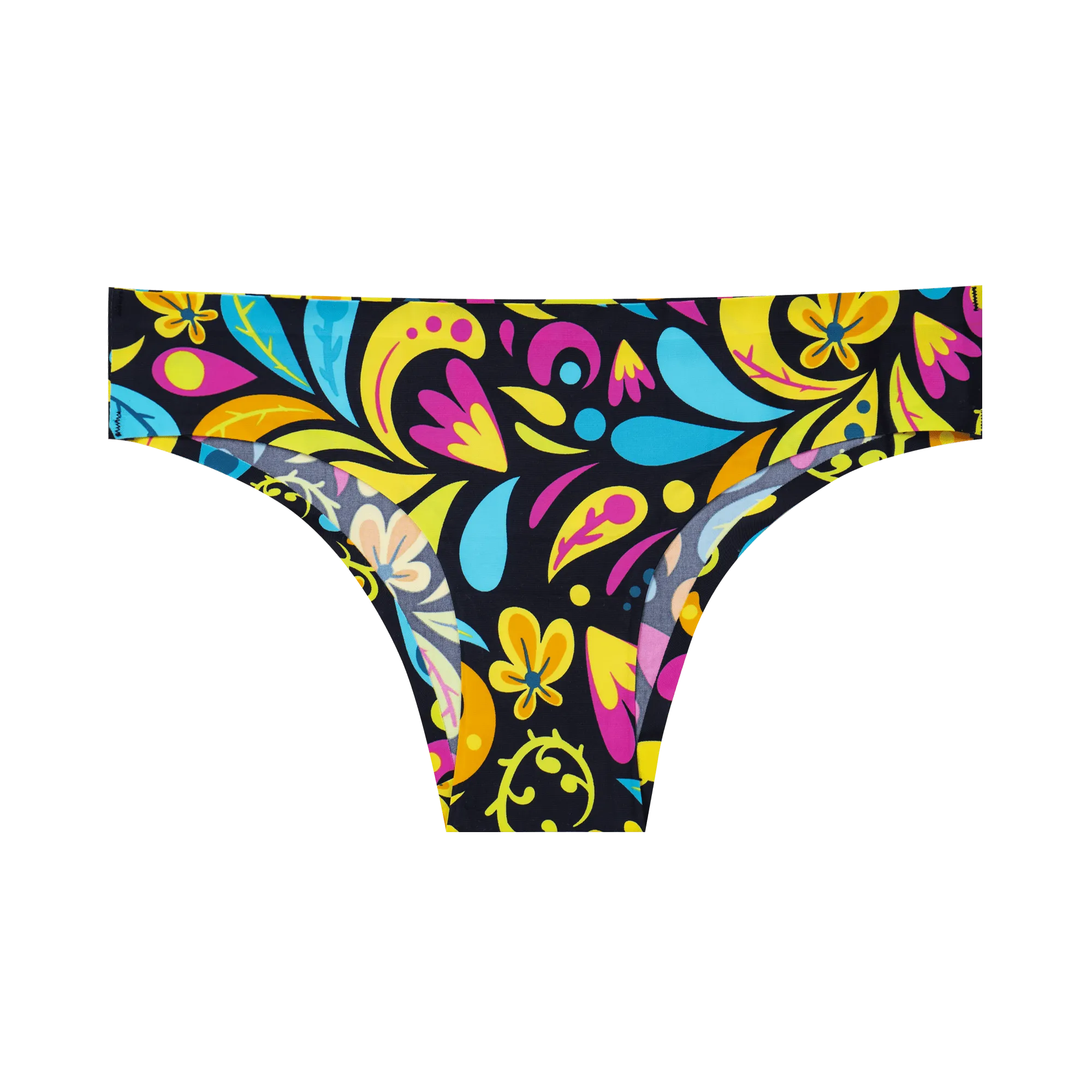 Vibrant Vibes Bundle - Ladies Seamless Brazilian Briefs 12 Pack Bundle