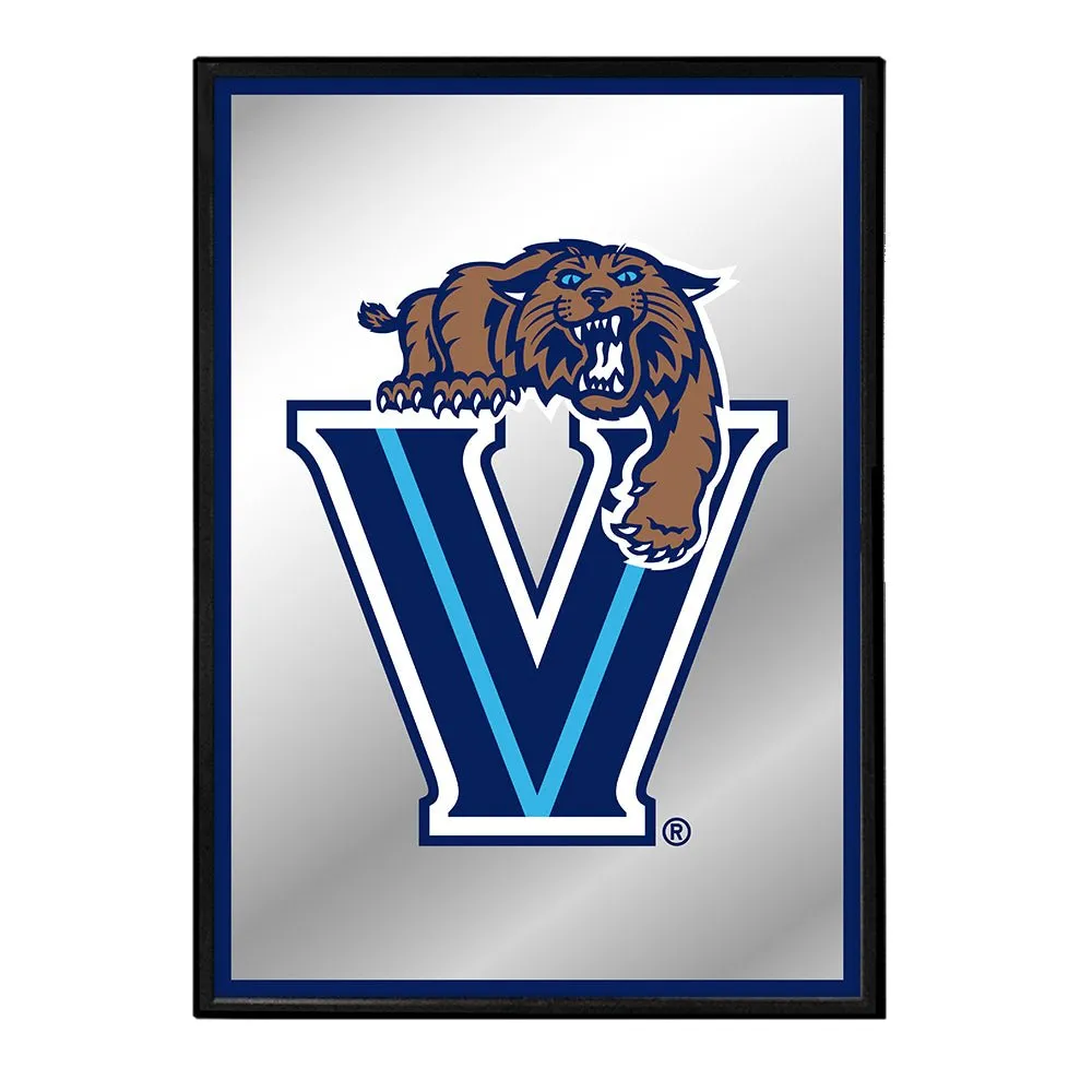 Villanova Cavaliers: Mascot - Framed Mirrored Wall Sign