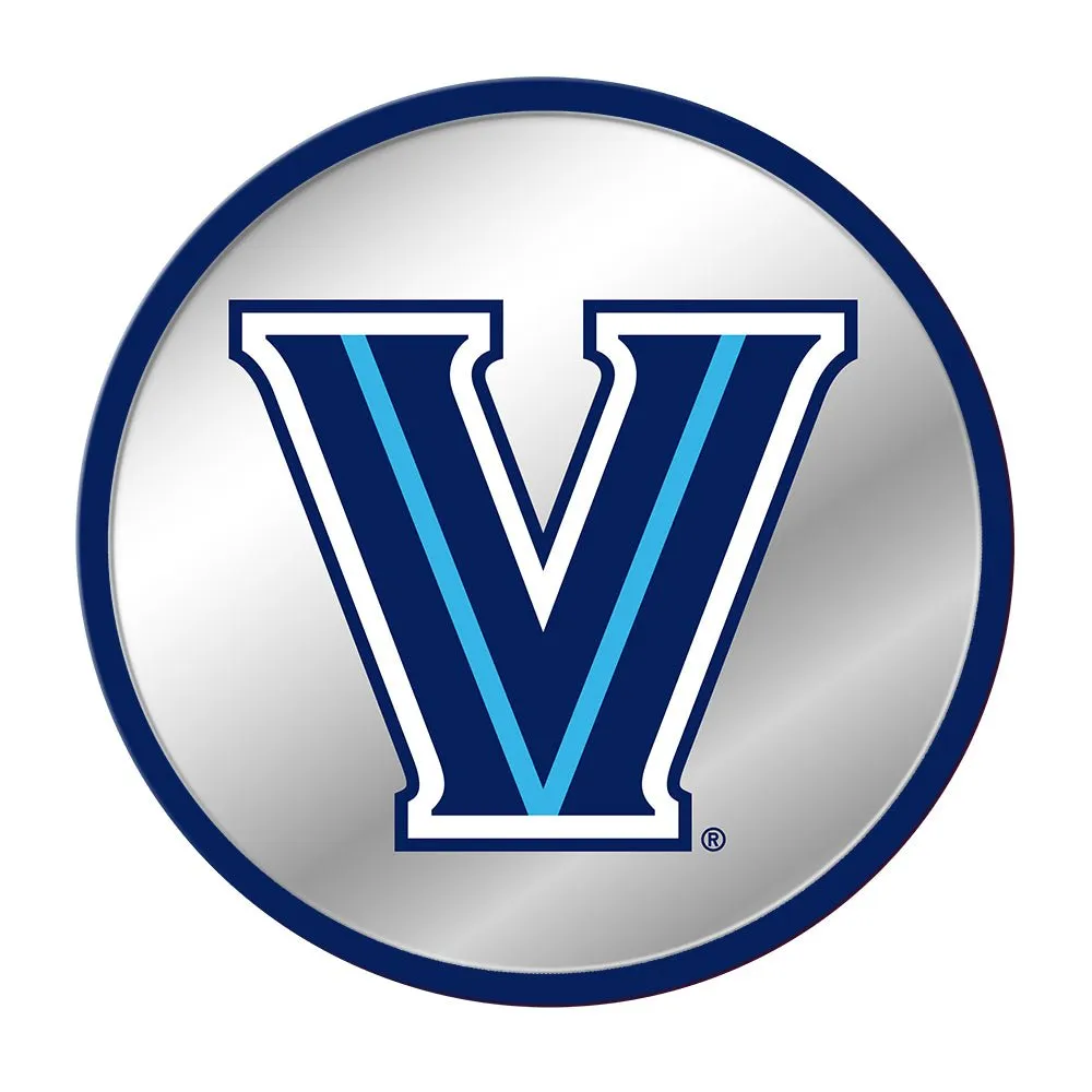 Villanova Cavaliers: Modern Disc Mirrored Wall Sign