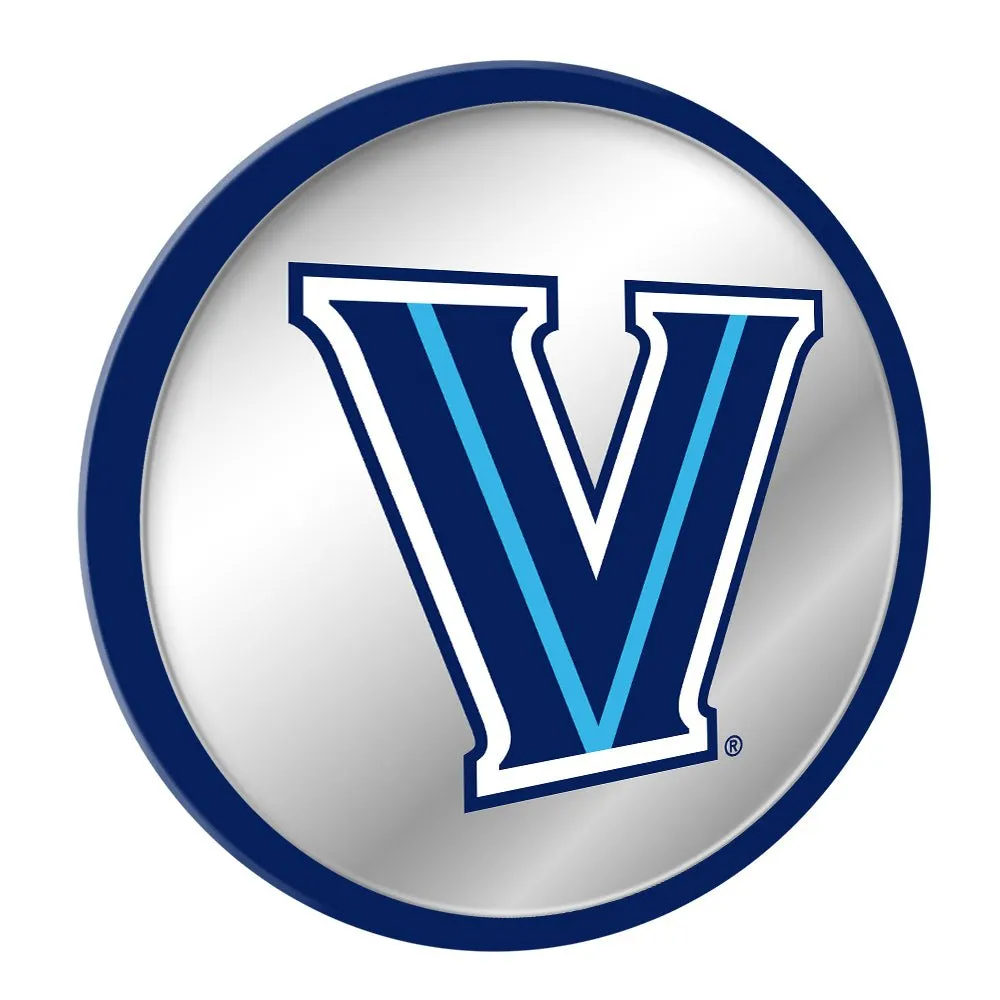 Villanova Cavaliers: Modern Disc Mirrored Wall Sign