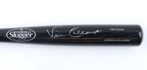 Vince Coleman Signed Louisville Slugger Bat (Schwartz COA) St Louis Cardinals OF