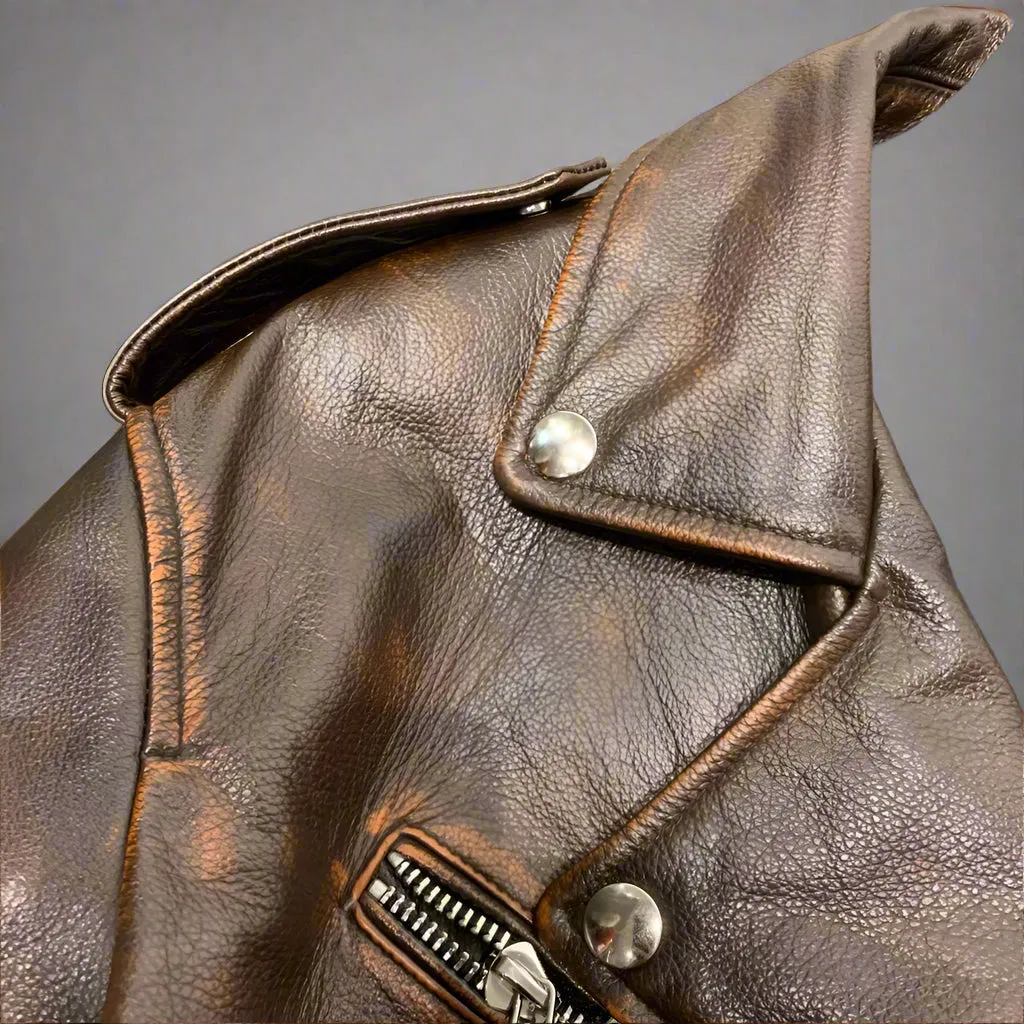 Vintage Leather Coat