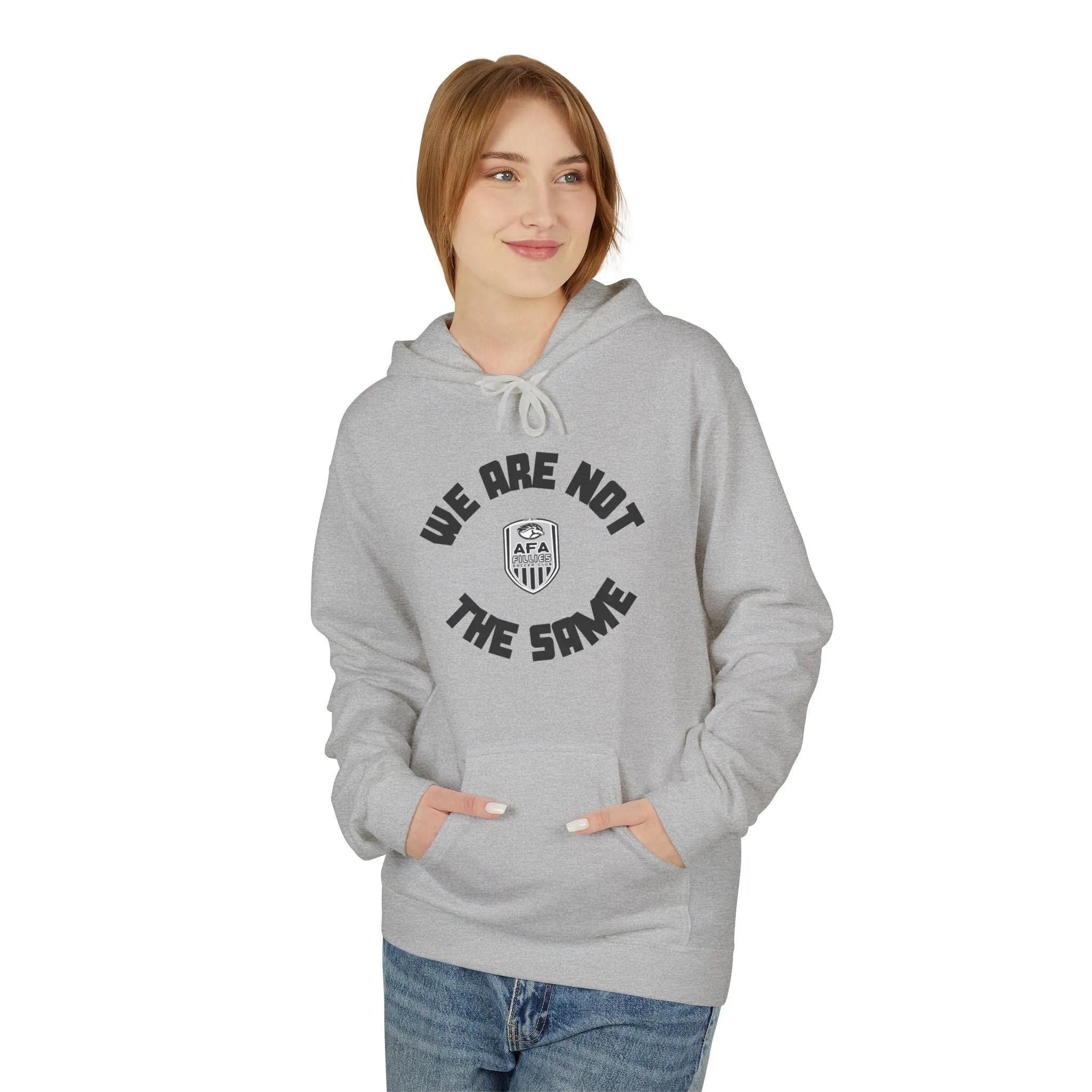 We Are Not The Same AFA Fillies Statement Fleece Hoodie