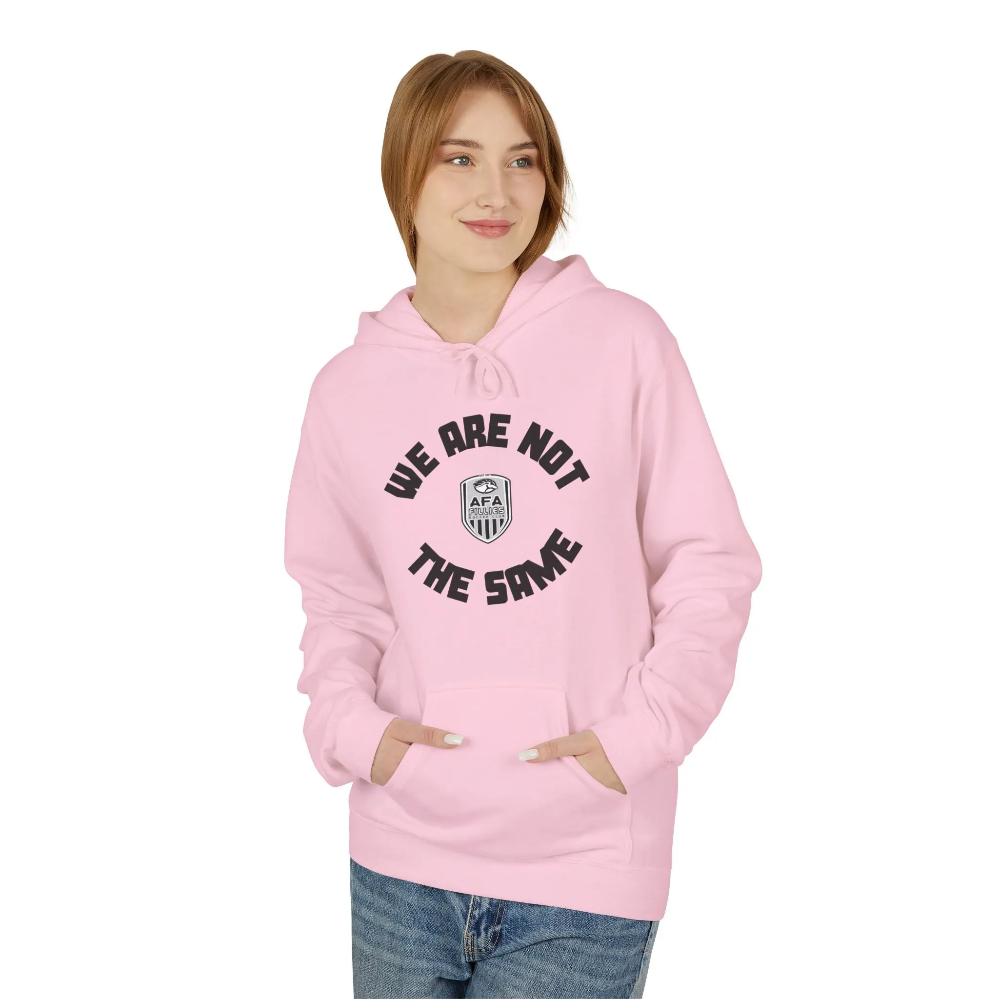 We Are Not The Same AFA Fillies Statement Fleece Hoodie