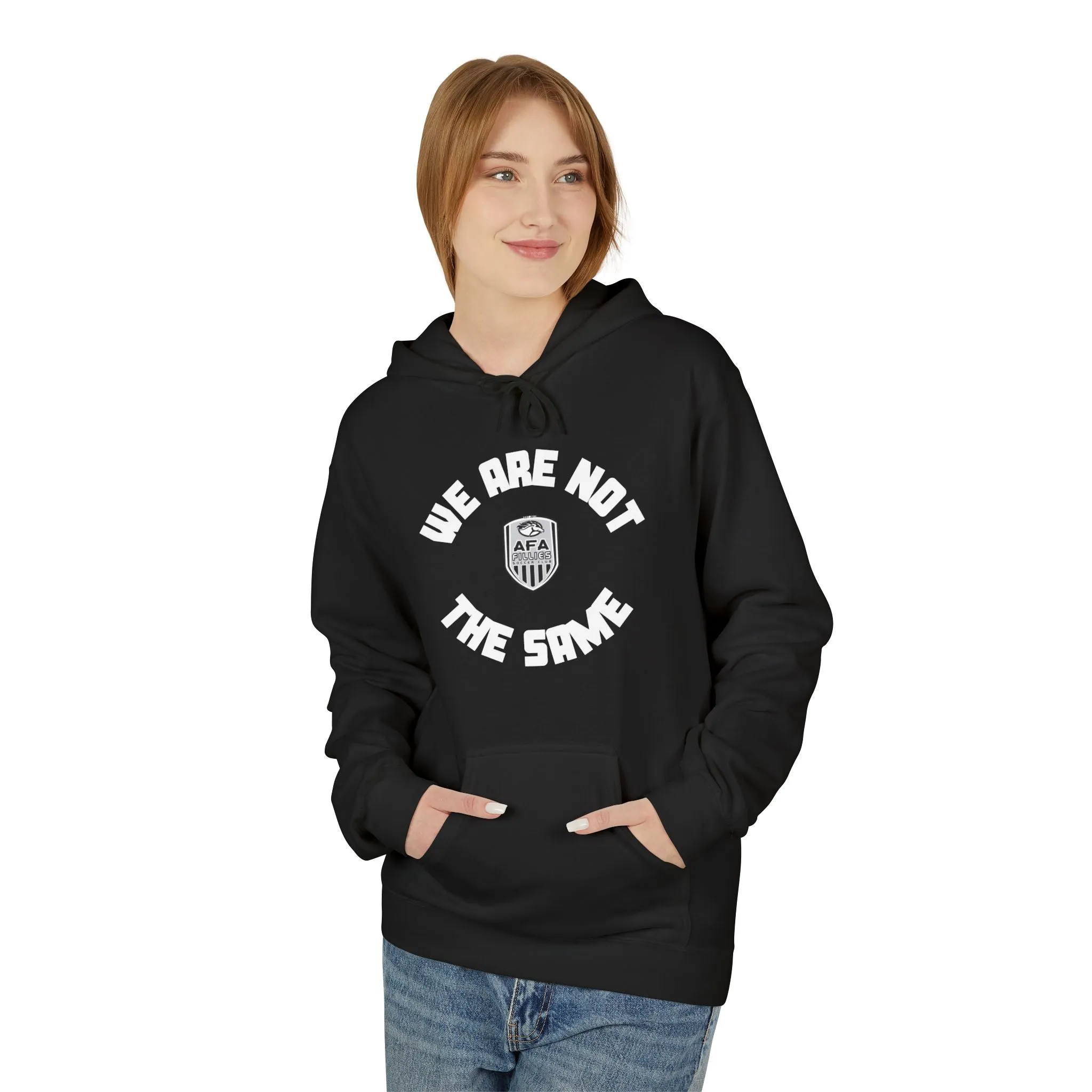 We Are Not The Same AFA Fillies Statement Fleece Hoodie