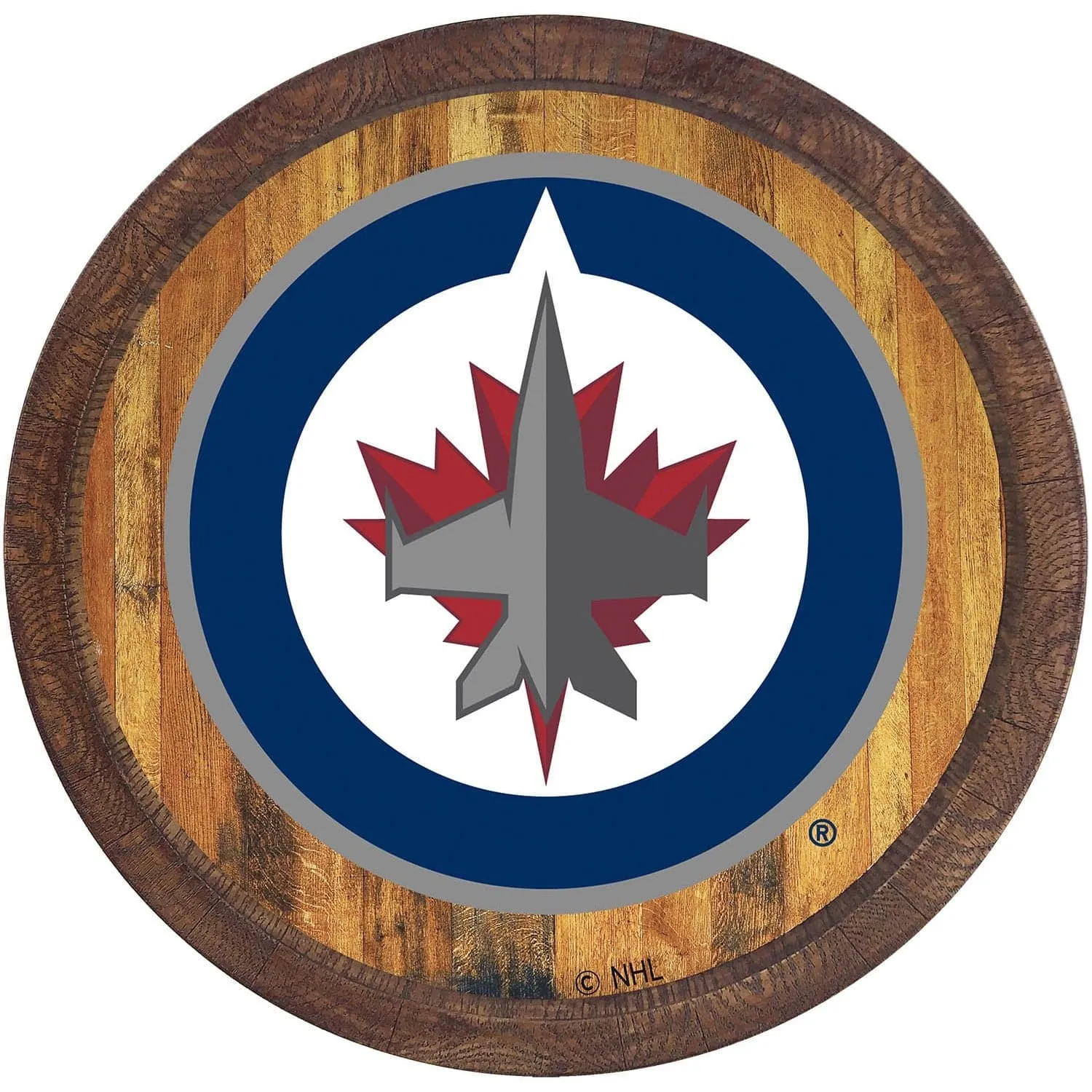 Winnipeg Jets: "Faux" Barrel Top Sign