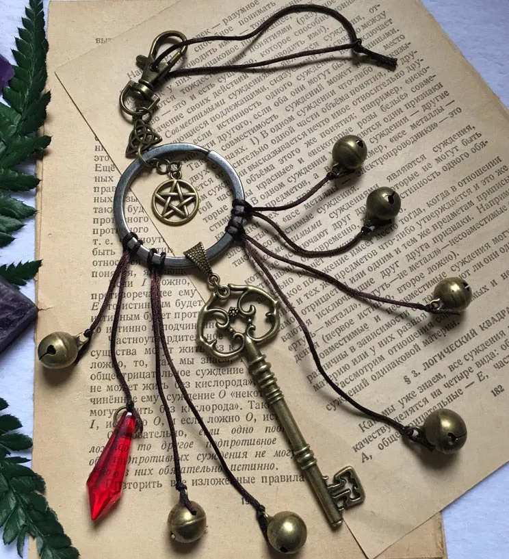 Witch Bells for Door Witchcraft  Wicca Home Protection