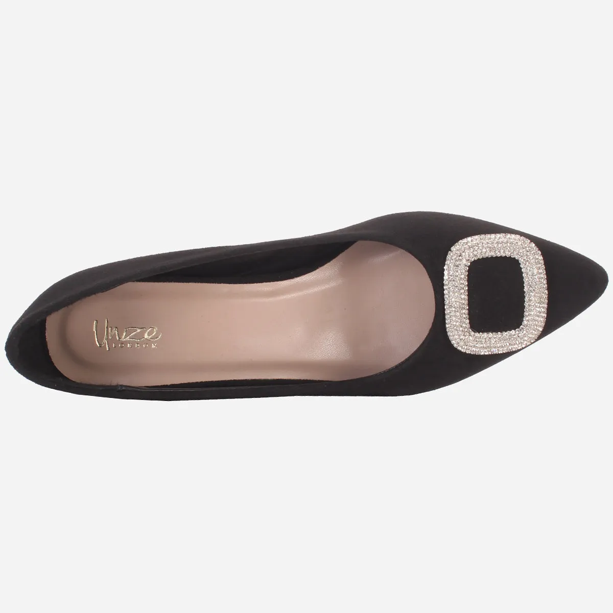 Women "LOVIS" Decorated Pointed Toe Courts