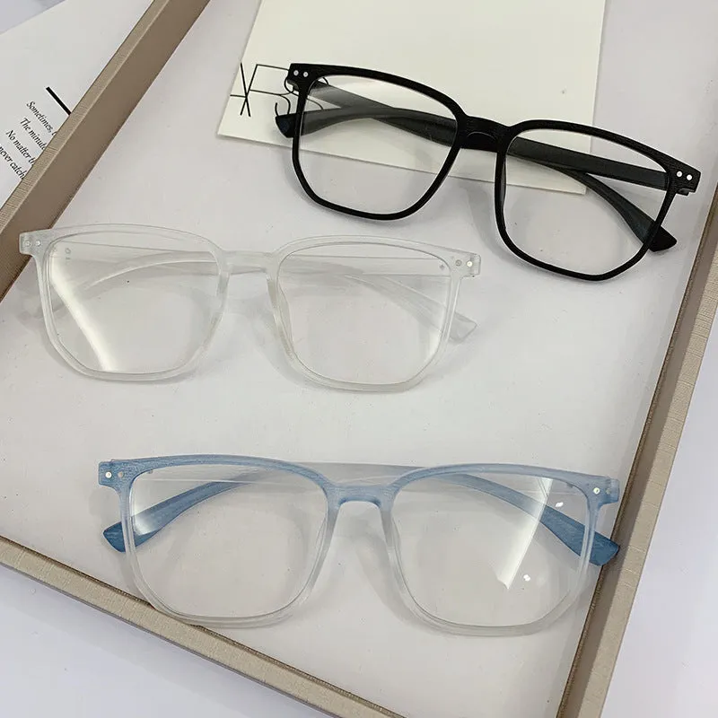 Wood Grain Retro Glasses