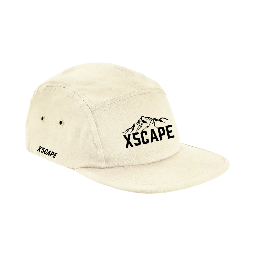 X5CAPE Mountain Cotton 5 Panel Cap