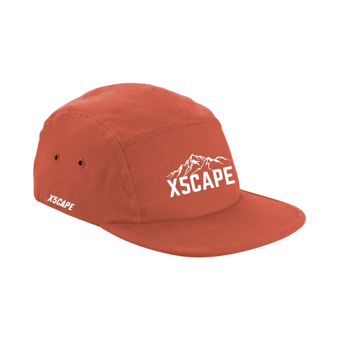 X5CAPE Mountain Cotton 5 Panel Cap