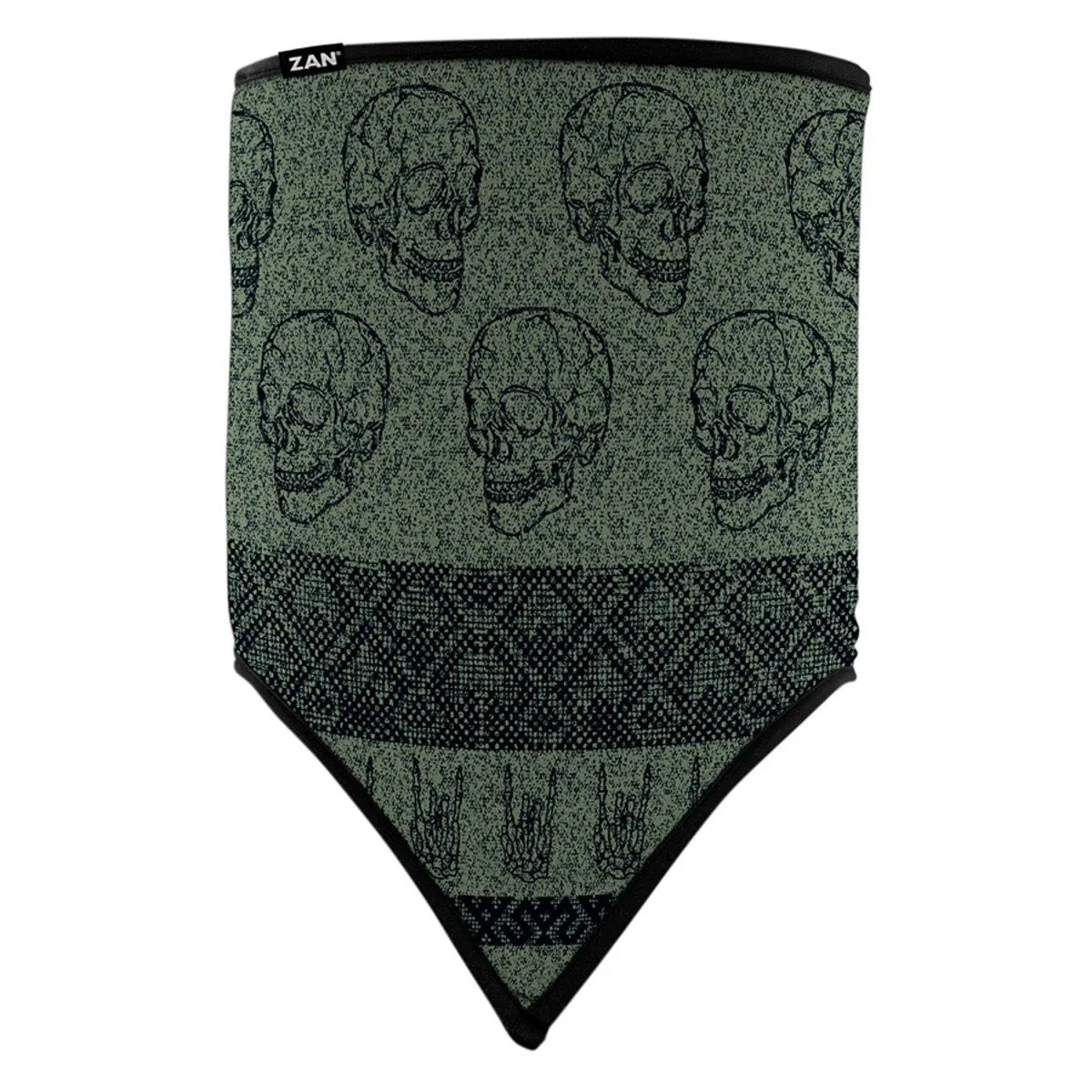 ZAN Headgear Skull Fairisle Combo Gaiter
