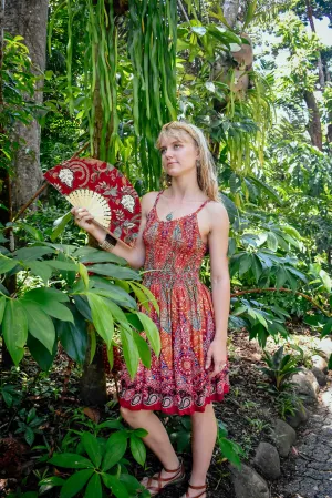 Zest Short Dress - New World Red