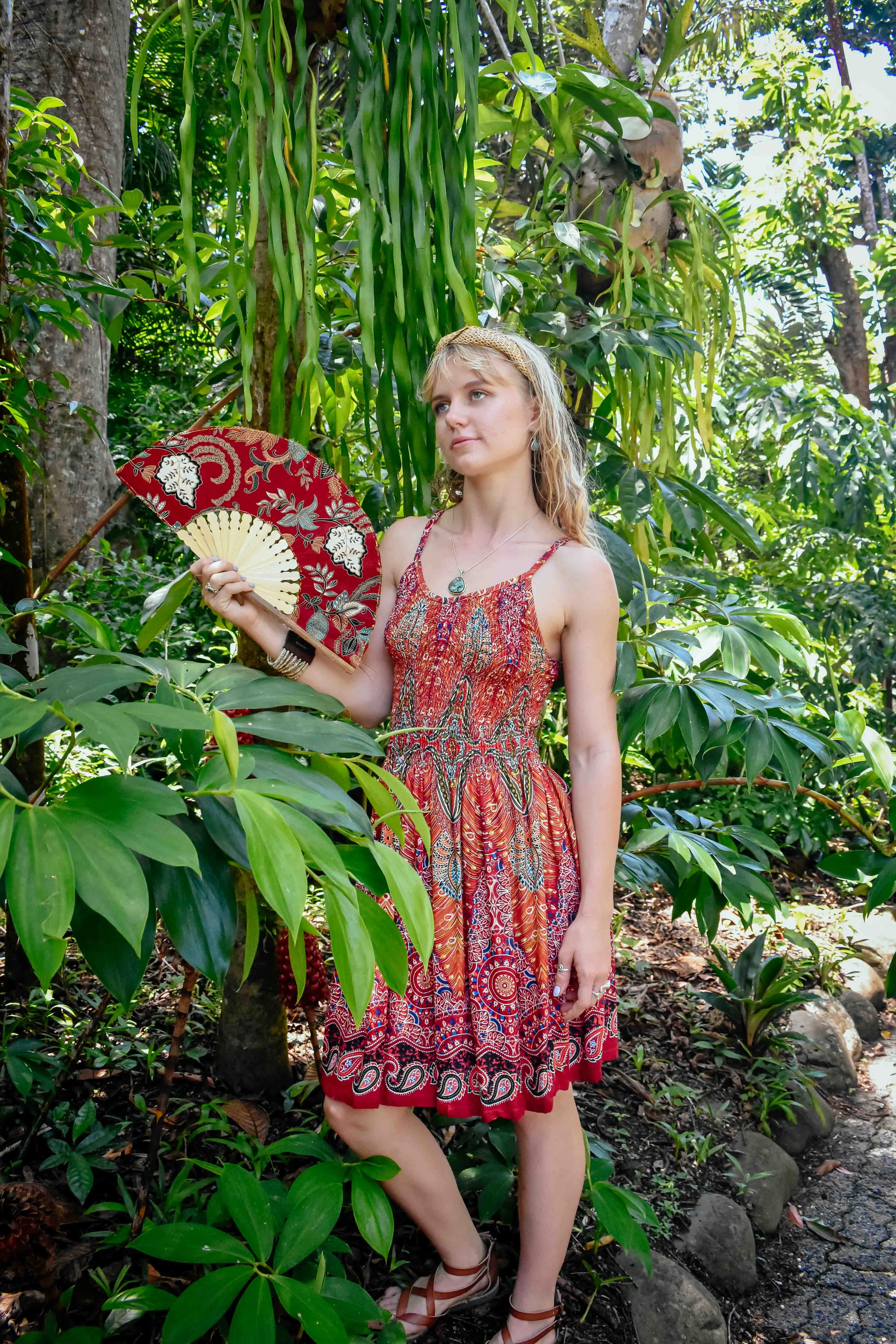 Zest Short Dress - New World Red